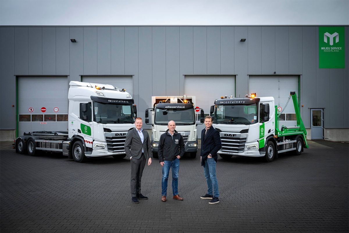 Milieu Service Groep kiest DAF vanwege beste zicht vanuit cabine